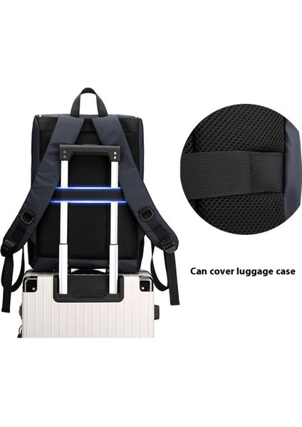 Tough Slhs 3405 Şık Günlük Sırt Çantası Büyük Kapasiteli Günlük Sırt Çantası Iş Seyahati Dizüstü Bilgisayar Çantası - Gri (Yurt Dışından) indirimleri