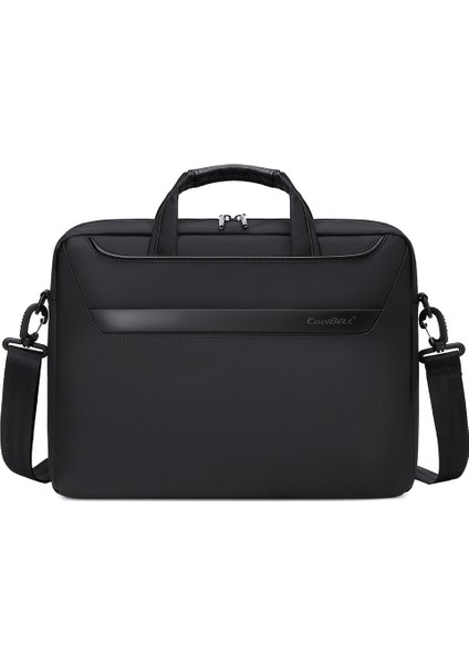 Coolbell CB-2128 15,6 Inç Dizüstü Bilgisayar Çantası Tek Omuz Askılı Postacı Çantası Darbeye Dalı Su Geçirmez Iş Çantası - Siyah (Yurt Dışından) fiyatları