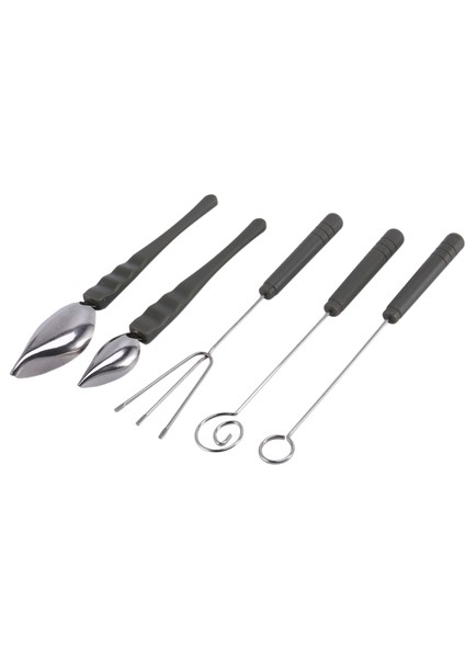 Çizim Dekorasyon Kaşık Seti Şeker Daldırma Araçları Çikolata Daldırma Çatal Kaşıklar Set Seti Dekoratif Tabaklar Için Sanat Kaşları (Yurt Dışından)