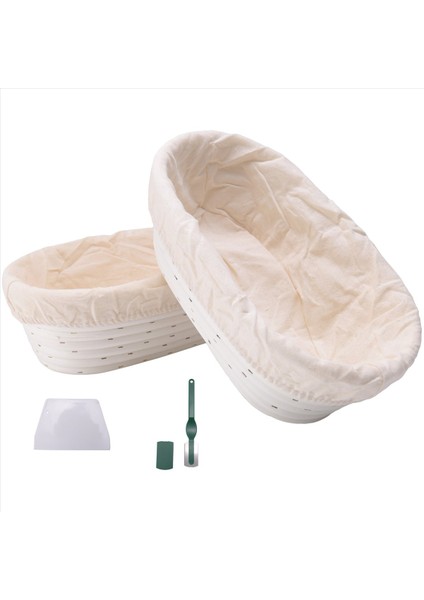 1 Adet Şeker Gıda Tahıl Baharat Buz Plastik Kepçe ve 1 Set Ekmek Fırın Sepeti Hamur Kazıyıcı/kesici ve Brotform Bez Astarı (Yurt Dışından) fırsatları