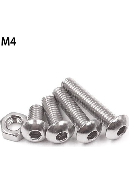 1 Set Düğmesi Baş Hex Soket Baş Kapak Cıvataları Somunlu Vidalar ve 1 Set Düz Yıkayıcı ve Kilit Yıkayıcı Çiftlik Seti (Yurt Dışından) indirimleri