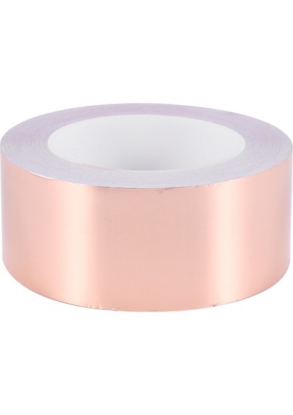 Bakır Folyo Bandı 50MM x 30M Emı Koruması Için Elektrikli Onarımlar Için Iletken Yapıştırıcı Salyangoz Bariyer Bant Gitar (Yurt Dışından)