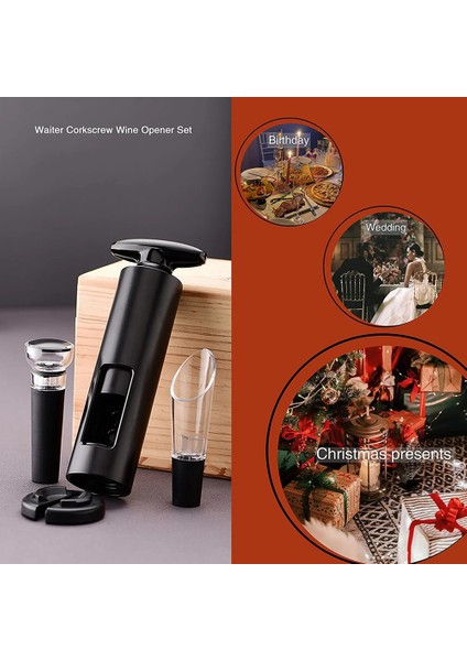 Folyo Kesici Şarap Havalandırıcı Pourer Vakum Tapaları Kendi Kendine Pullama Yeniden Kullanılabilir (Yurt Dışından) fırsatları