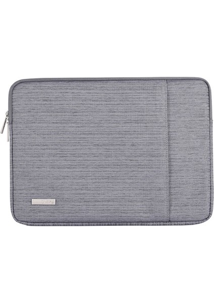 Canvasartısan L28-19 11 Inç Dizüstü Bilgisayar Çantası Iş Stili Fermuarlı Dizüstü Bilgisayar Koruyucu Kılıf (Yatay Tip) - Gri (Yurt Dışından)