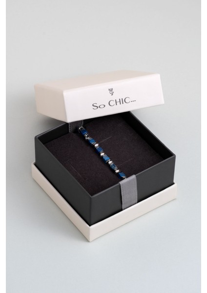 Harita Taşlı 22 cm Çelik Erkek Bileklik indirimleri