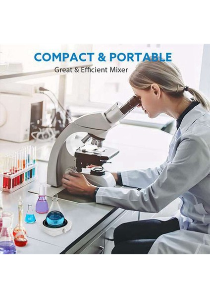 Laboratuar Için 2x Manyetik Karıştırıcı Mini Laboratuvar Karıştırıcı Portatif Karıştırıcı Plaka (Yurt Dışından) indirimleri