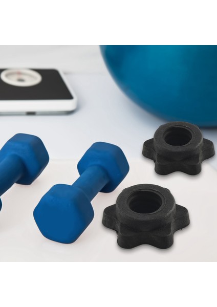 4 Çift Dumbbell Altıgen Somun Dambıl Çubuk Fındık Barbell Çubukları Için Spinlock Yakaları Eğitim Sporları (Yurt Dışından) modelleri