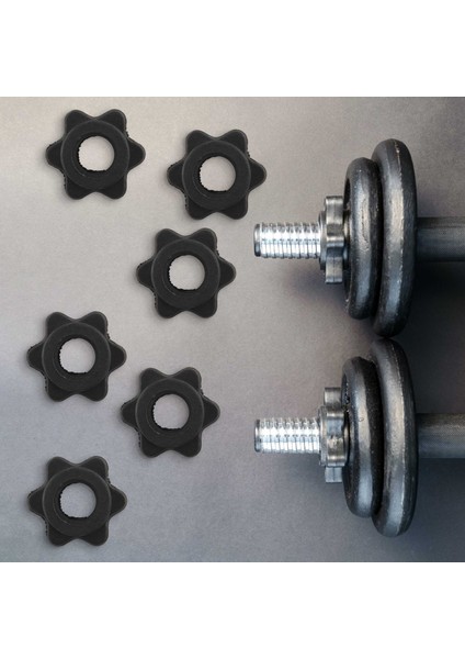 4 Çift Dumbbell Altıgen Somun Dambıl Çubuk Fındık Barbell Çubukları Için Spinlock Yakaları Eğitim Sporları (Yurt Dışından) fırsatları