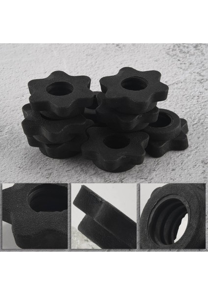 4 Çift Dumbbell Altıgen Somun Dambıl Çubuk Fındık Barbell Çubukları Için Spinlock Yakaları Eğitim Sporları (Yurt Dışından) indirimleri