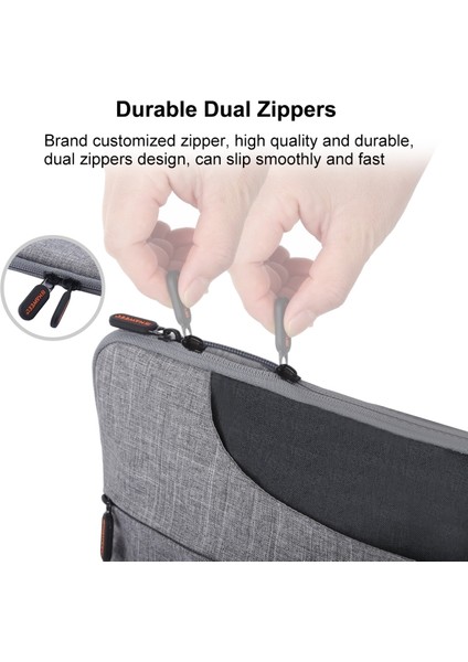Haweel 13 Inç Dizüstü Bilgisayarlar/tabletler Için Su Geçirmez Darbeye Dalı Oxford Kol Çantası - Gri (Yurt Dışından) indirimleri