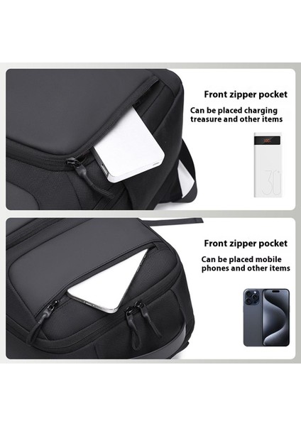 B725 Oxford Kumaş Su Geçirmez Seyahat Dizüstü Bilgisayar Omuz Çantası 16 Inç Dizüstü Bilgisayar Sırt Çantası Iş Adamları Için - Siyah (Yurt Dışından) fırsatları