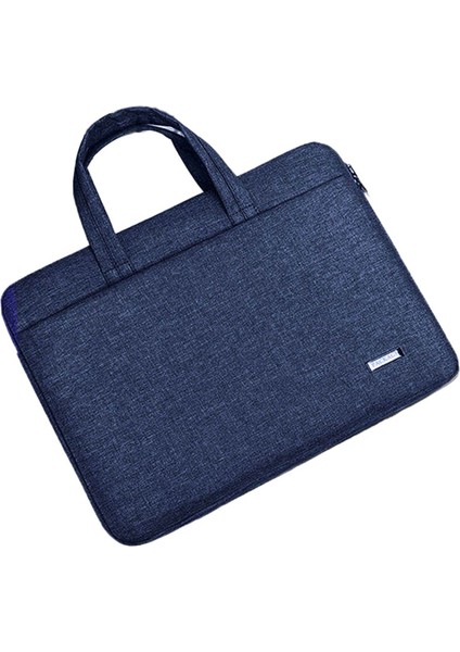 173 11-12 Inç Dizüstü Bilgisayar Çantası Darbeye Dalı Oxford Kumaş Dizüstü Bilgisayar Koruyucu Çanta - Koyu Mavi (Yurt Dışından)