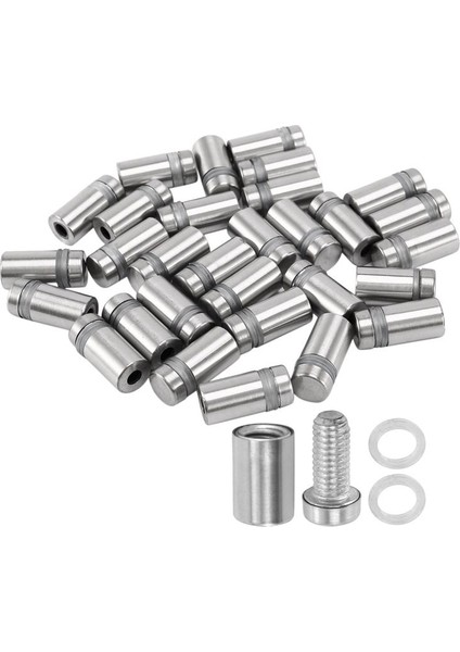 90 Adet 12 x 22MM Paslanmaz Çelik Cam Tutucu Işaret Montajı (Yurt Dışından) fiyatları