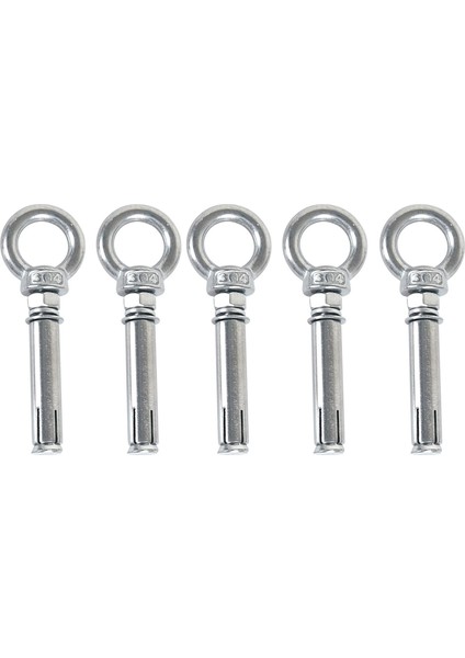 20PCS M8 x 60MM Genişletme Cıvatası Cıvatası 304 Paslanmaz Çelik Halka Kaldırma Ankraj Göz Cıvatası Genişletme Göz Cıvatası (Yurt Dışından) modelleri