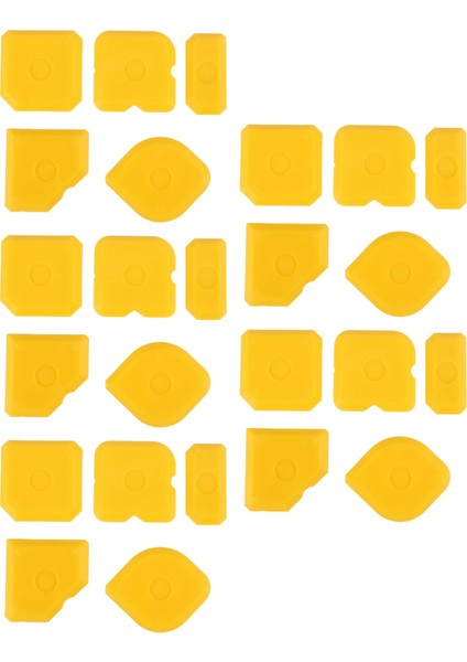 25PCS Scraper Aracı Kiti Grouting Set Sınırlama Mallı Grout Sökücü Silikon Silikon Dolgusu Yumurtlama Spatula (Yurt Dışından)