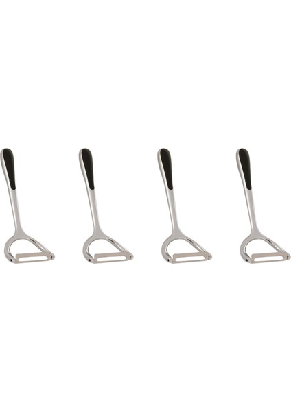 4x Sebze Meyve Soyucu Paslanmaz Çelik Süper Keskin Patates Soyucu Mutfak Gadget (Yurt Dışından)