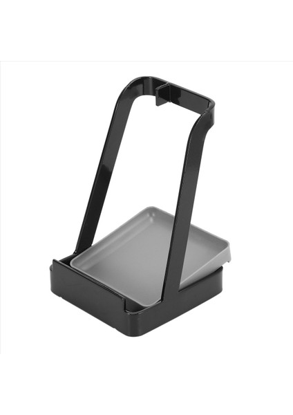 2x Pot Kapağı Tutucu Mutfak Organizatör Rafı Kaşık Rest Raf Tutucu Paslanmaz Çelik Kapak Standı Mutfakta Mutfak Siyah (Yurt Dışından) indirimleri