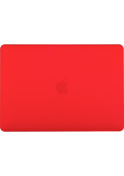 Mat Pc Ön ve Arka Koruyucu Telefon Kılıfı Cep Telefonu Çantası Kabuğu MacBook Pro 13 Inç A1706 / A1708 / A1989 / A2159 / A2251 / A2289 / A2338 - Kırmızı (Yurt Dışından) fiyatları