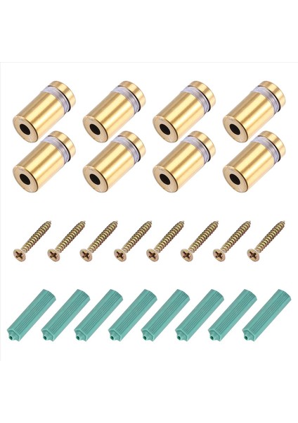 8 Set Standoff Vidaları Reklam Tırnak Çivi Soğutma Duvar Montaj Donanımı Akrilik Resim Çerçevesi (12 x 20MM) (Yurt Dışından) fiyatları