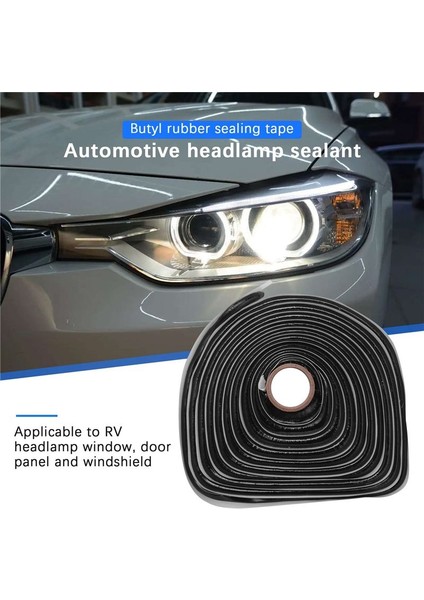 15FT Butil Halat Butil Kauçuk Sızdırmazlık Bandı Rv Far Penceresi Kapı Paneli Ön Cam Için Uygundur (Yurt Dışından) indirimleri