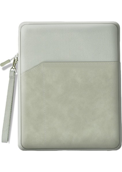 7,9"-8" Dizüstü Bilgisayar Kılıfı Su Geçirmez Çizilmez Bilgisayar Taşıma Çantası - Açık Gri (Yurt Dışından)