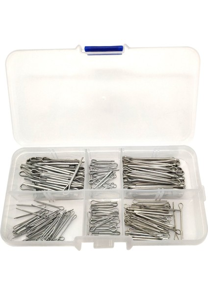 350PC Split Pins Cotter Fixings Set Çeşitli Boyutlar Çinko Kaplama Çelik Sabit Kılıf (Yurt Dışından) modelleri
