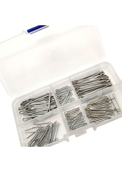 350PC Split Pins Cotter Fixings Set Çeşitli Boyutlar Çinko Kaplama Çelik Sabit Kılıf (Yurt Dışından) fırsatları