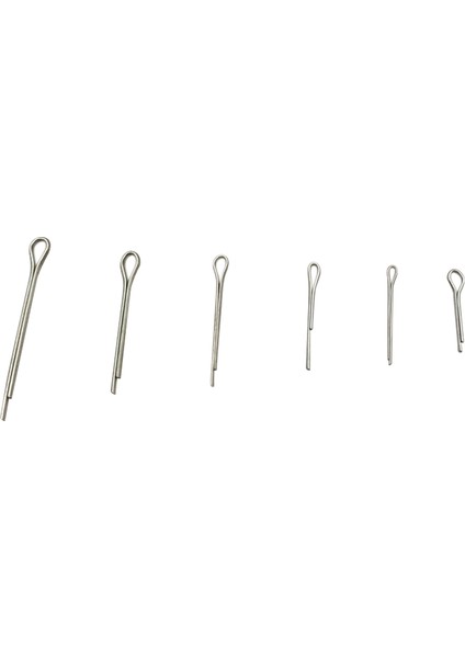 350PC Split Pins Cotter Fixings Set Çeşitli Boyutlar Çinko Kaplama Çelik Sabit Kılıf (Yurt Dışından) indirimleri