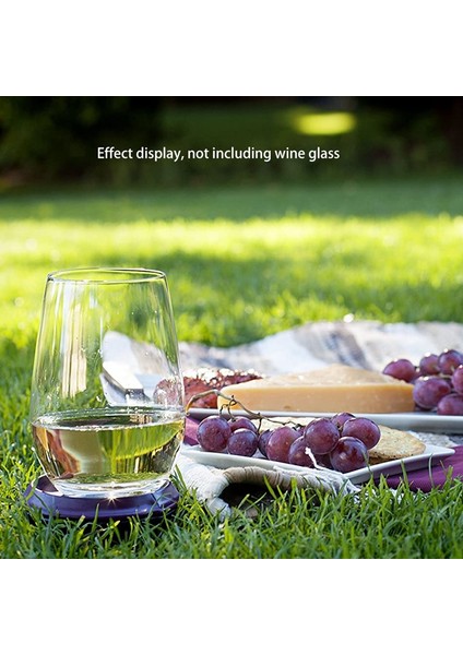 Açık Şarap Glass Tutucu Aksesuarlar Pikniği Tekne Küvetleri Sandalyesi Koltuk Taşınması Taşınabilir Şarap Camı Tutucu Yeşil (Yurt Dışından) indirimleri