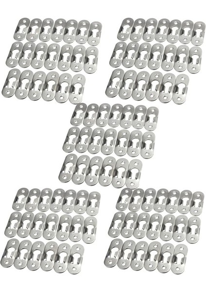 100 Pcs 44MM Metal Anahtar Deliği Askı Bağlanıcıları Resim Fotoğraf Boyama Bağlantı Elemanları (Yurt Dışından)