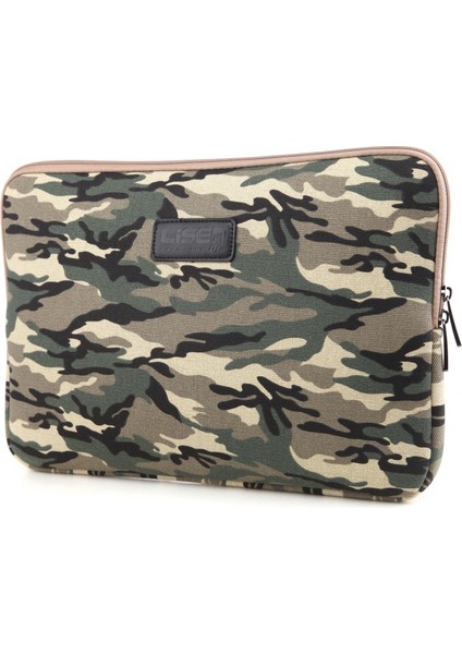 Lısen 13 Inç Cool Kamuflaj Dizüstü Bilgisayar Kılıfı, Boyut: 34,5 x 24,5 x 2 cm - Kahverengi (Yurt Dışından)