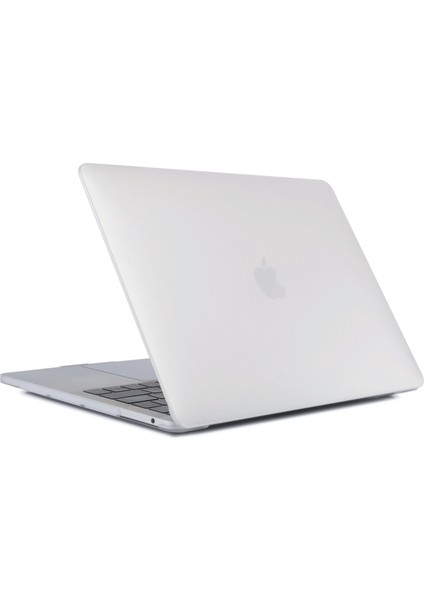 Mat Pc Ön ve Arka Koruyucu Telefon Kılıfı Cep Telefonu Çantası Kabuğu MacBook Pro 13 Inç A1706 / A1708 / A1989 / A2159 / A2251 / A2289 / A2338 - Şeffaf (Yurt Dışından) modelleri