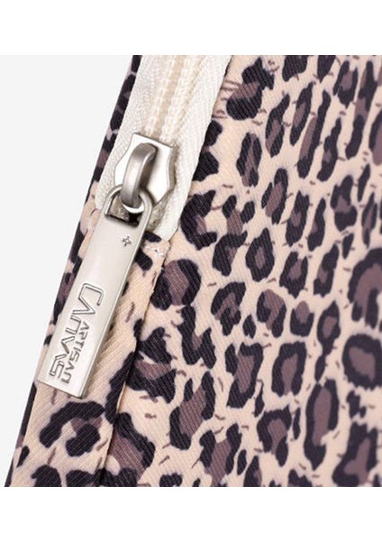 Canvasartısan H31-01 Leopar Desenli Dizüstü Bilgisayar Kılıfı Taşınabilir Taşıma Çantası - Pembe/11 Inç (Yurt Dışından) indirimleri