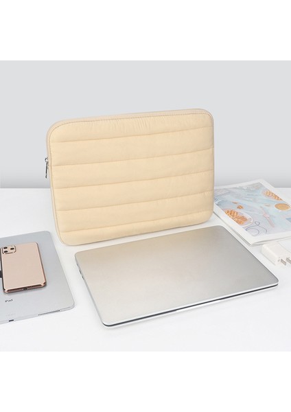 CL283 13-14 Inç Dizüstü Bilgisayar Için Ceket Tasarımlı Dizüstü Bilgisayar Kılıfı Taşınabilir Fermuarlı Çanta - Yeşil (Yurt Dışından) indirimleri