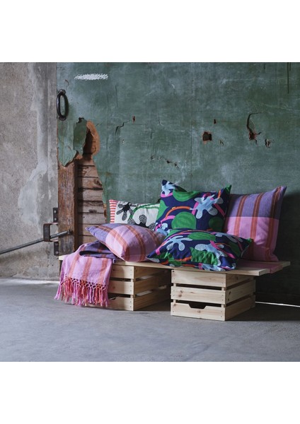 Mavınn Kırlent Kılıfı Pembe Turuncu 50 x 50 cm