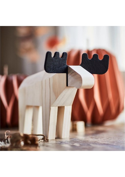 Hostagılle Dekoratif Aksesuar Çam Siyah 18 cm Geyik fiyatları