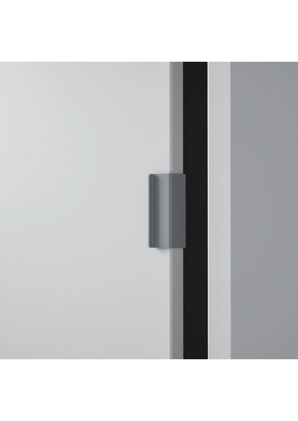 Spıksmed Sürgü Kapaklı Dolap Gri 119 x 32 x 97 cm