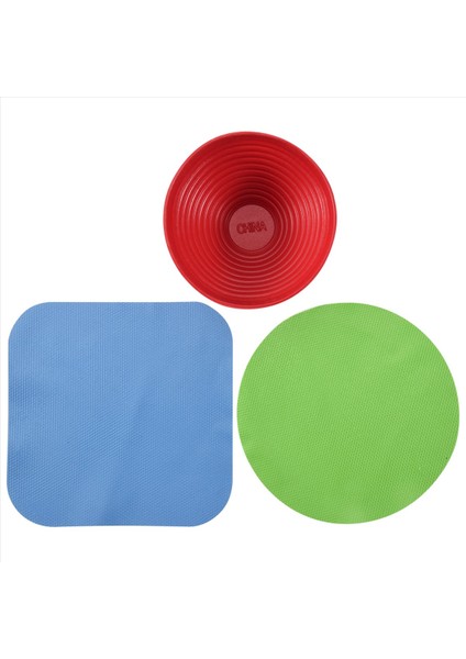 Artritli Yaşlılar Için 3 Adet Çok Fonksiyonlu Silikon Anti-Skıd Açıcı Jar Açıcı (Yurt Dışından)