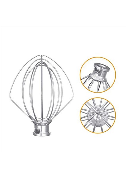2x Paslanmaz Çelik Çırpma 5K452WW Kitchenaid Mutfak Makinesi Için 5KSM90-5KSM185 (Yurt Dışından) modelleri