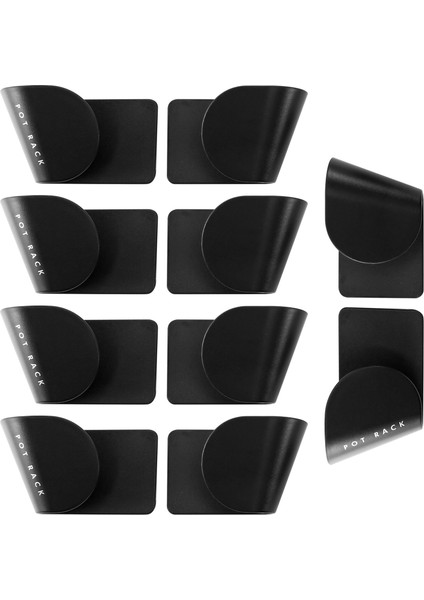 Pot Kapağı Tutucu Kabine Için 5 Çift Tencere ve Pan Organizatör Ayarlanabilir Kapak Tutucu Dolap Kapısı Organizatör Pot Askı (Yurt Dışından)