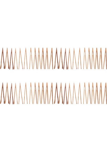 48PCS Bambu Toaster Maşa 7 Inç Ahşap Mutfak Maşaları Yeniden Kullanılabilir Ahşap Pişirme Maşaları Tost Yemek Ekmek Meyve Çayı Için (Yurt Dışından)