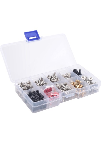 280PCS Bilgisayar Vidası Standoff Set Kiti M3 M3 5 M5 Sabit Sürücü Bilgisayar Kılıfı Anakart Fan Güç Görüntüsü (Yurt Dışından) modelleri