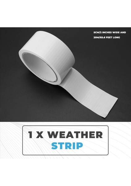 Pencere Hava Bandı Sızdırmazlık Bandı Plastik Hava Bandı Sızdırmazlık Bandı Su Geçirmez Kalıntı Sızdırmazlık Şeridi Yok (Beyaz) (Yurt Dışından) indirimleri