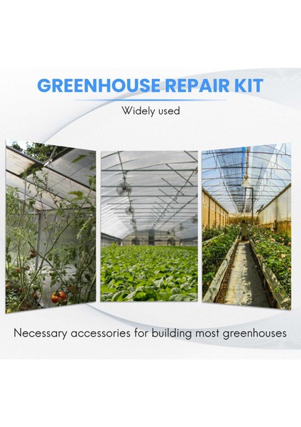 100 Pcs M6X12MM Sera Fındık ve Cıvatalar Kare Kafa Cıvataları Fındık Sera Onarım Kiti Yedek Bahçe Malzemeleri (Yurt Dışından) modelleri