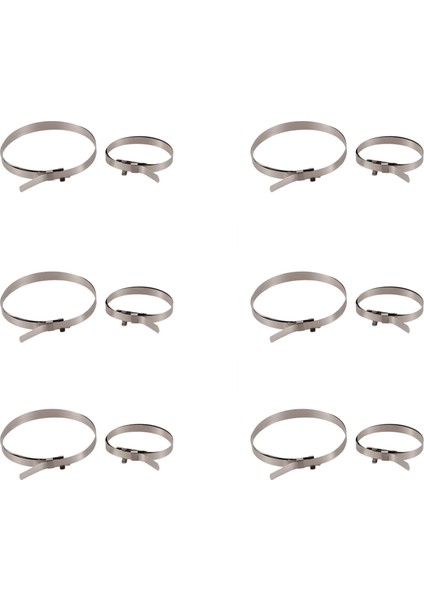 Araç Araç Sabit Hız Cv Boot Kelepçe Klipsli 12 Pcs (Yurt Dışından)