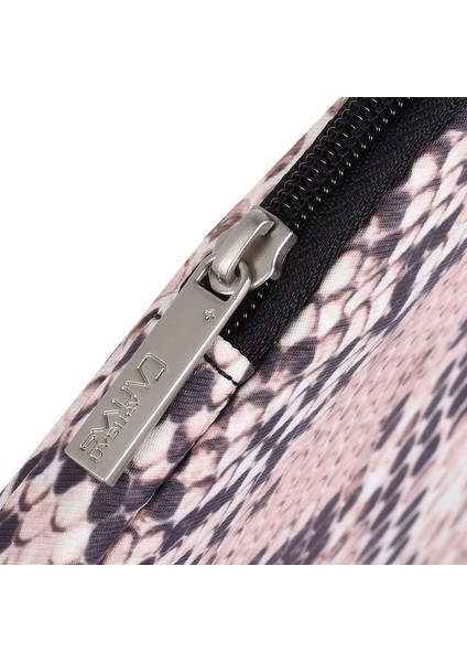 Canvasartısan H38-T0123 Yılan Desenli Polyester Dizüstü Bilgisayar Çantası Koruyucu Kılıf ve Küçük Çanta - Pembe/12 Inç Dizüstü Bilgisayarlar Için (Yurt Dışından) indirimleri