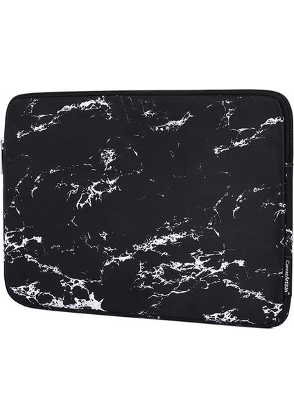 Canvasartısan H32-T0123 Mermer Desenli Dizüstü Bilgisayar Kılıfı Yumuşak Keten Dizüstü Bilgisayar Çantası ve Küçük Çanta - Siyah/14 Inç Dizüstü Bilgisayarlar Için (Yurt Dışından) fırsatları
