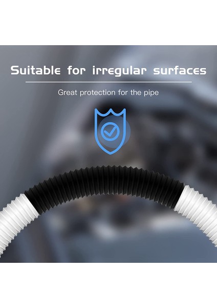 2 Paket Kendini Sızdırmazlık Silikon Bant 1 Inç 10 Feet Su Geçirmez Hortum Onarım Sızıntısı Sızdırmazlık Kauçuk Bant (Yurt Dışından) modelleri