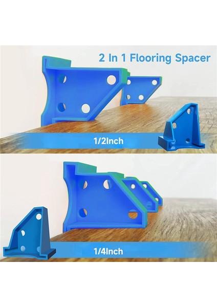 40PCS Döşeme Aralayıcıları 2&#39 Den 2 Laminat Döşeme Aralayıcıları 1/2 Inç ve 1/4inch Boşluklar (Yurt Dışından) fırsatları