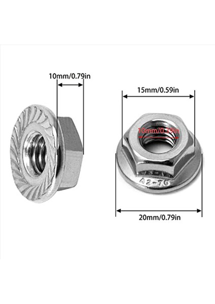 24PCS T Yuva Cıvatası Değiştirme M10 x 25 Vidalar A2-70 Raylı Track Vidaları 24 Flanş Somunlu Parça Somunları (Yurt Dışından) indirimleri